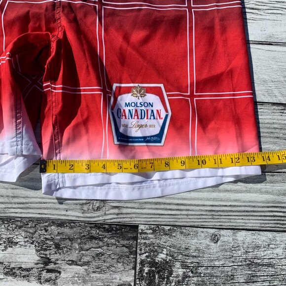NWT Molson Canadian Board Shorts - Picture 9 of 9